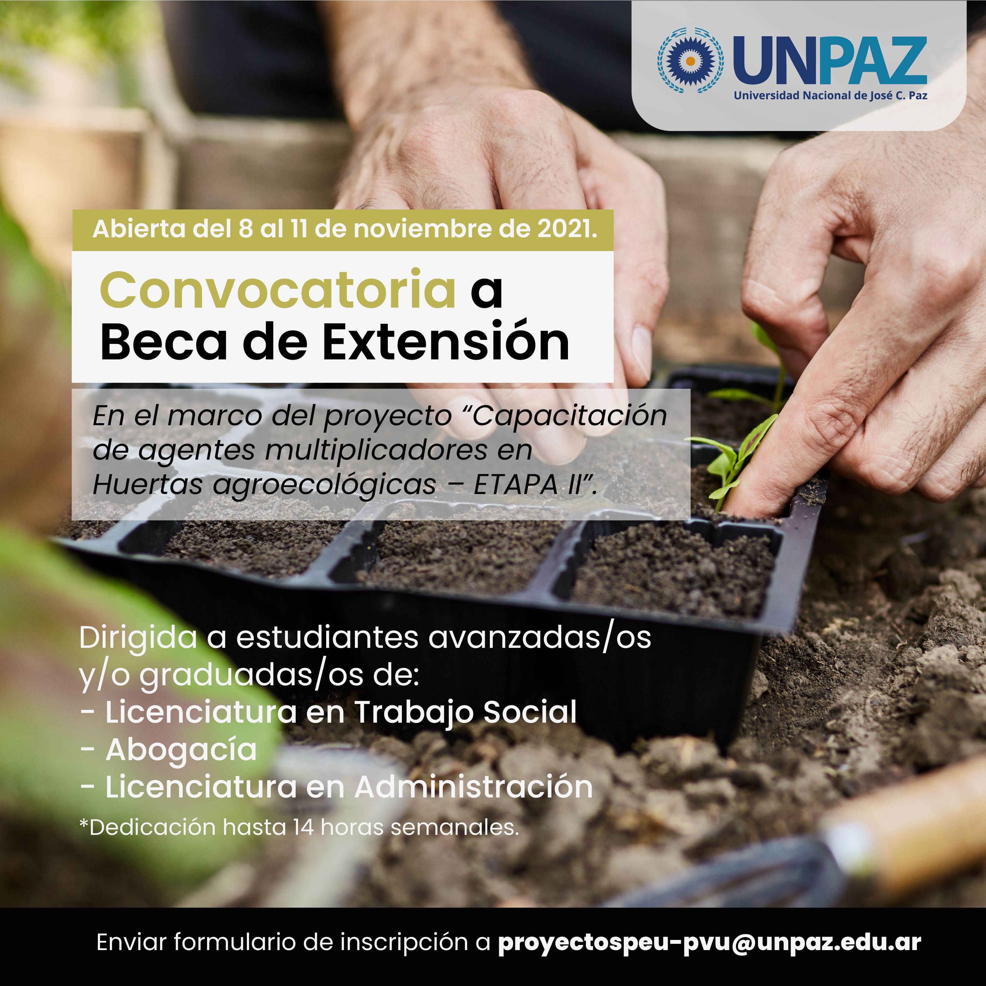 Beca de extensión