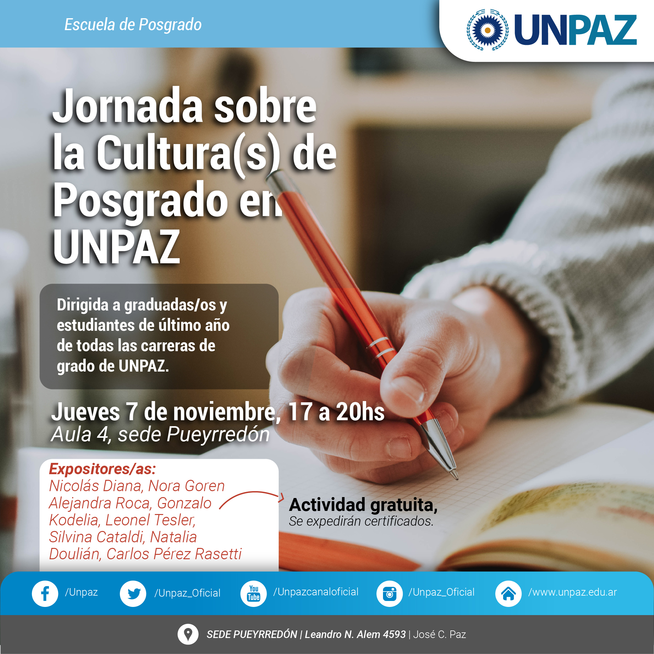 Cultura de Posgrado