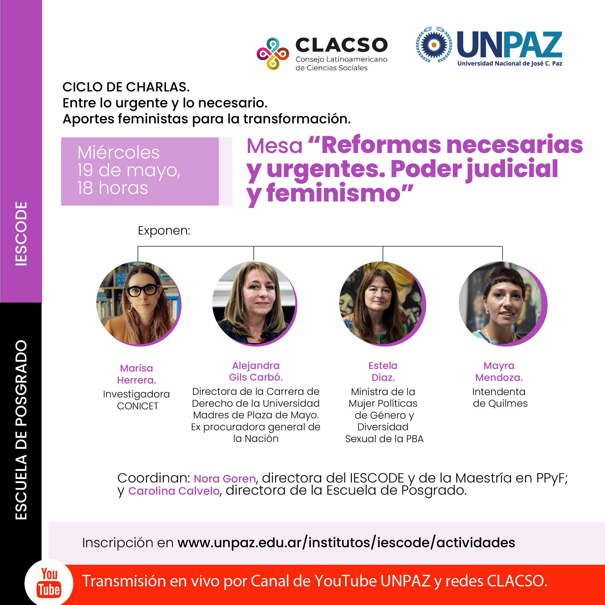 Ciclo de charlas