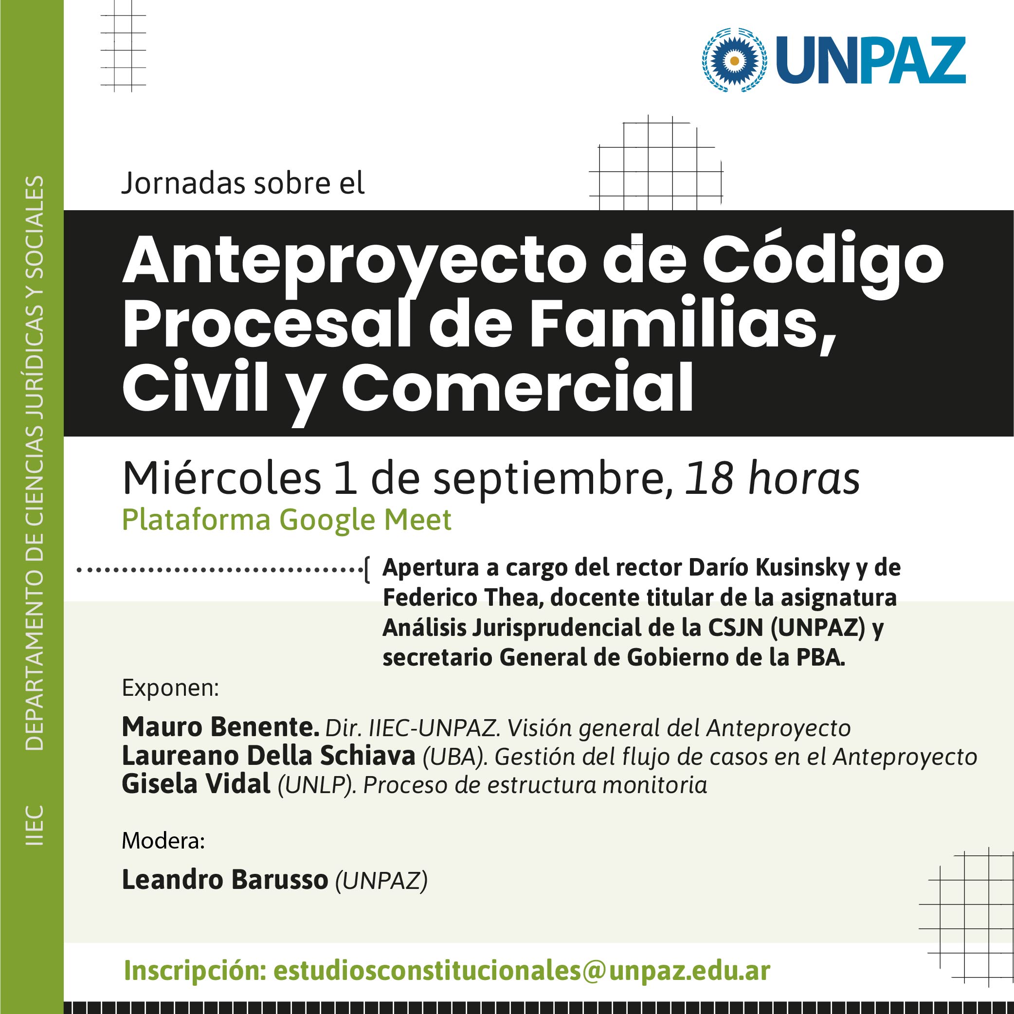 Jornadas de discusión