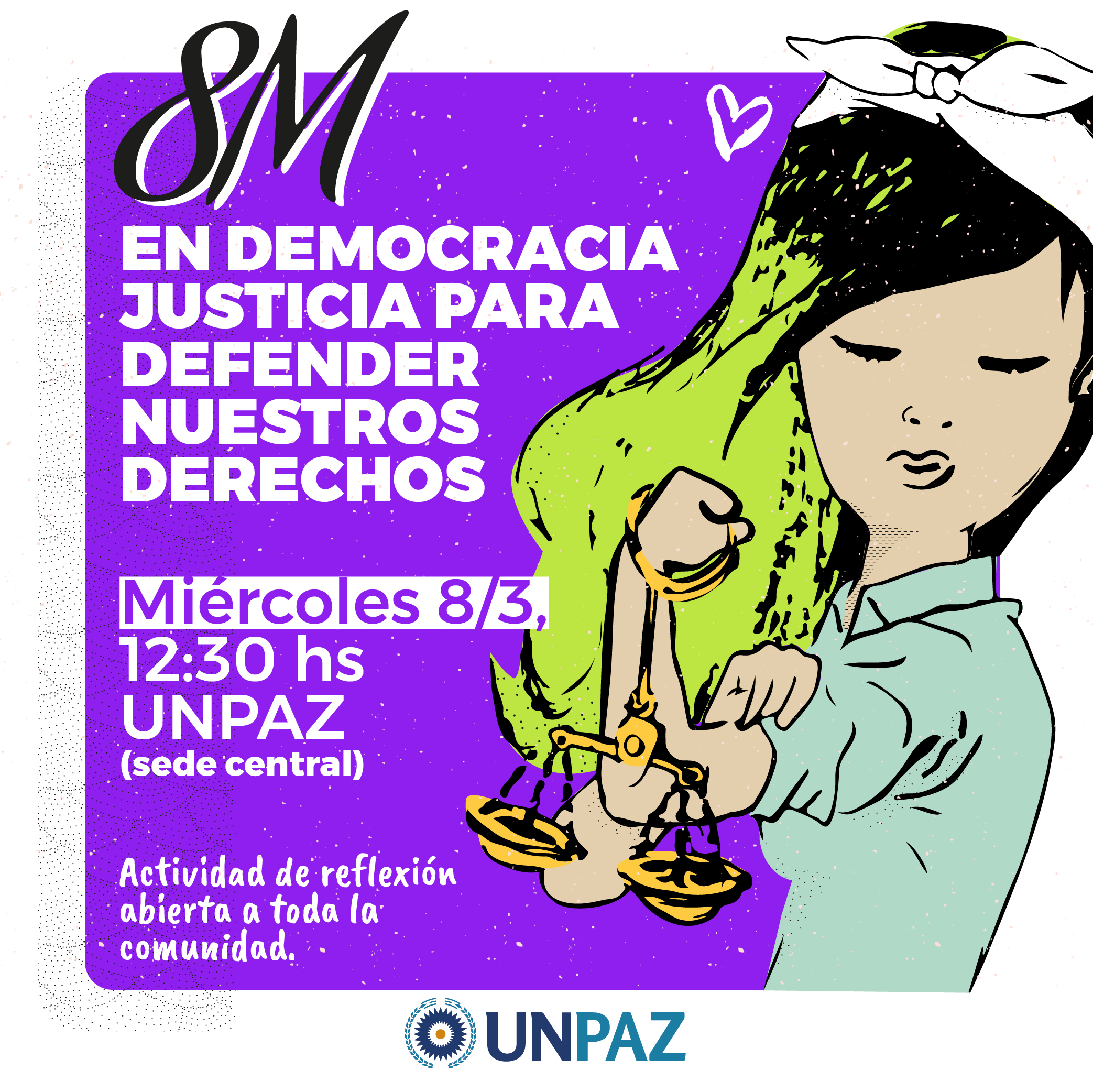 8M. Actividad de reflexión por el Día Internacional de la Mujer Trabajadora