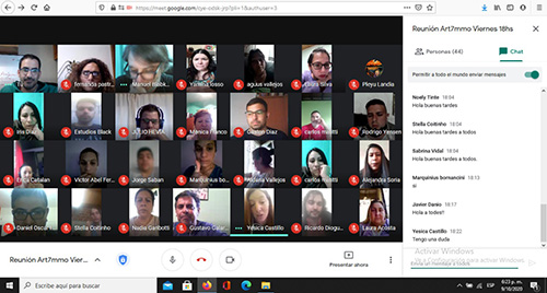 Encuentro de bienvenida mayores de 25 2020